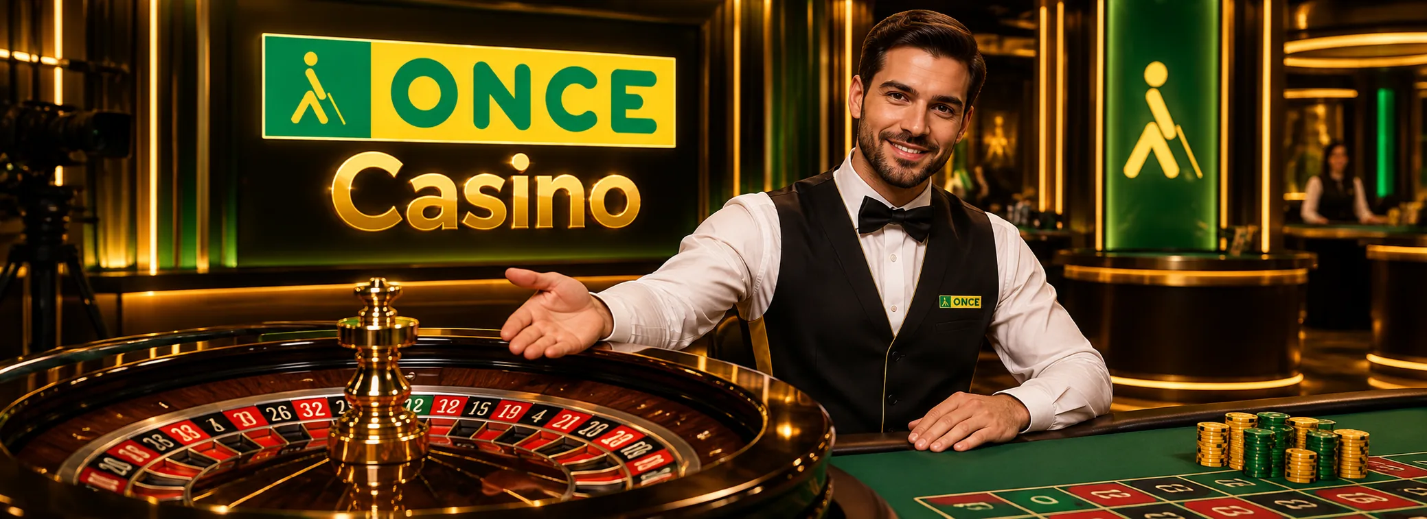 Casino en vivo de Once Casino con crupier real